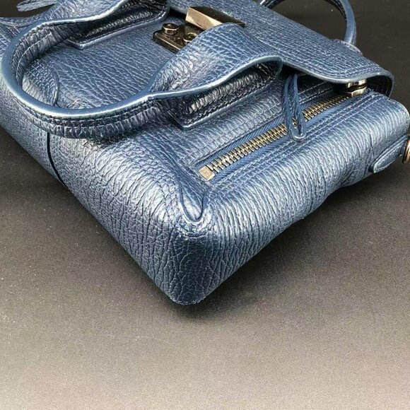 3.1 Phillip Lim Midnight Blue Satchel - Picture 9 of 15